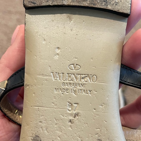 Valentino Rockstud Caged Slide Sandal - Picture 2 of 3